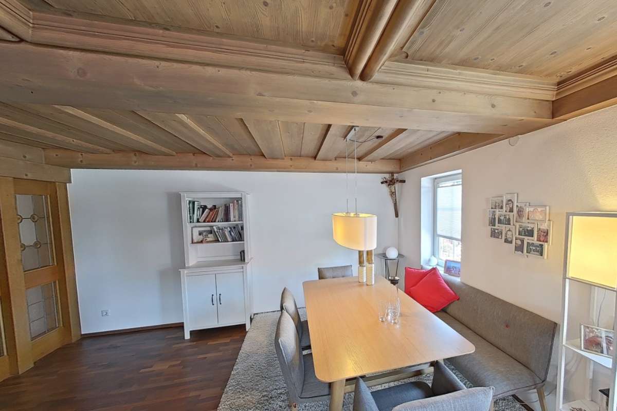 Investmentimmobilie Allgäu - Essbereich der mietfrei übergebenen Wohneinheit.